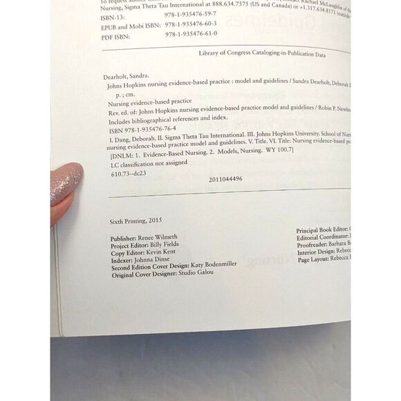 Johns Hopkins Nursing Evidence-Based Practice: Model and Guidelines 2nd Edition - Picture 7 of 10